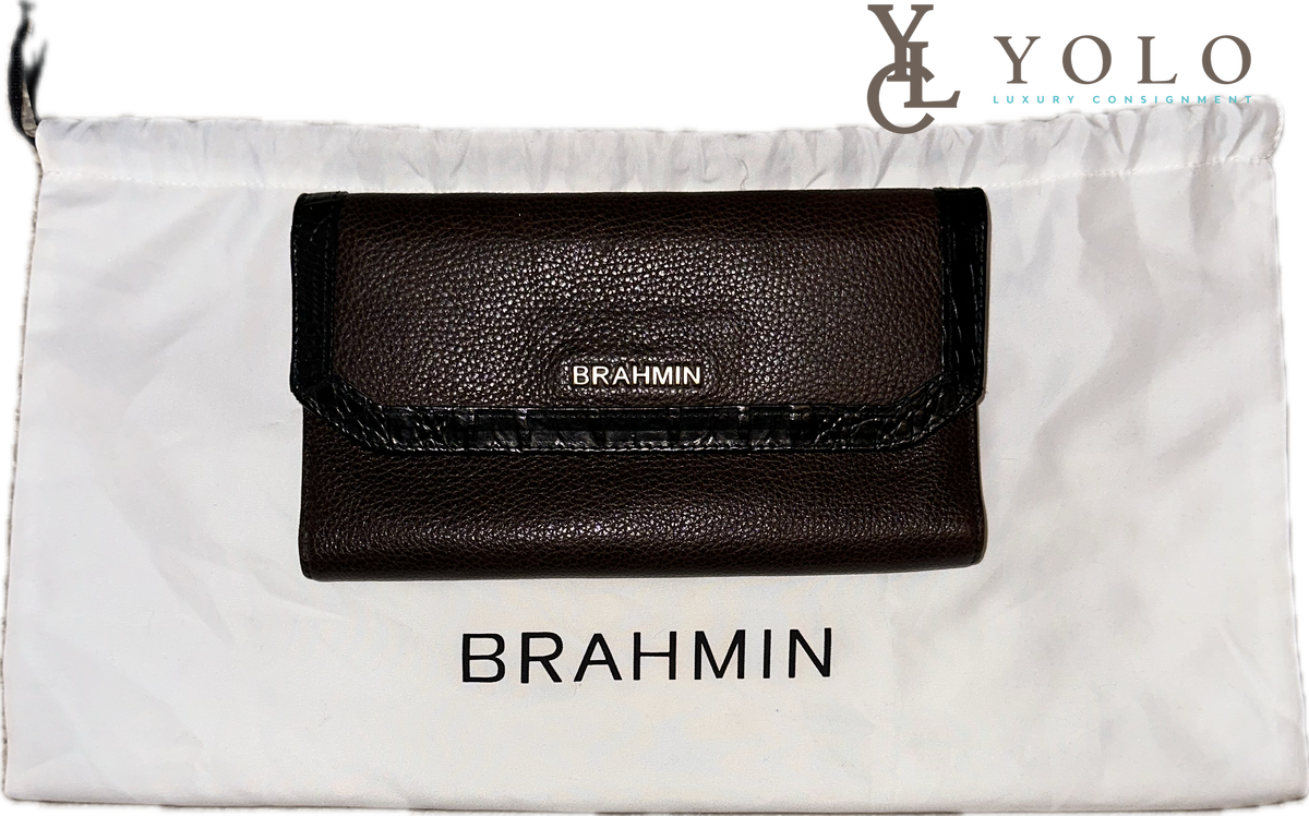 Brahmin checkbook wallet - high quality New