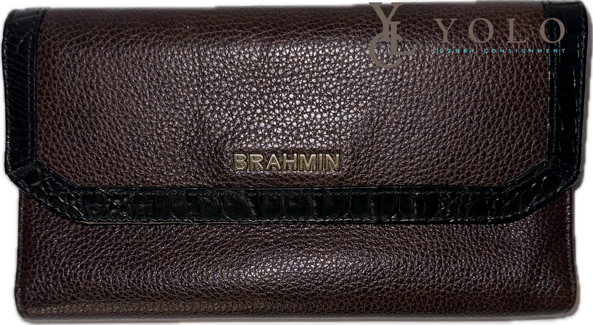 Brahmin checkbook wallet - high quality New