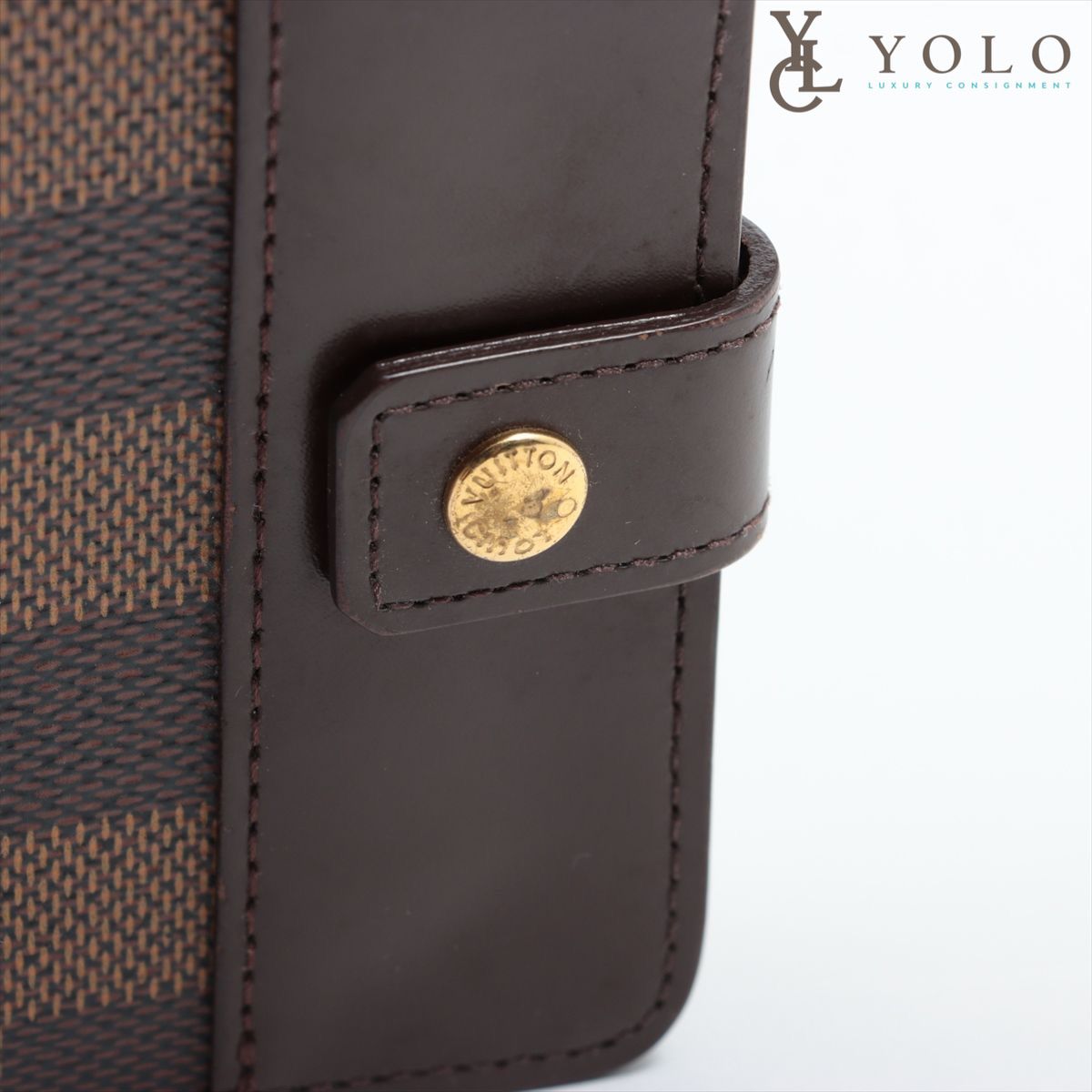 Louis Vuitton - Damier Ebene Compact Zip Wallet