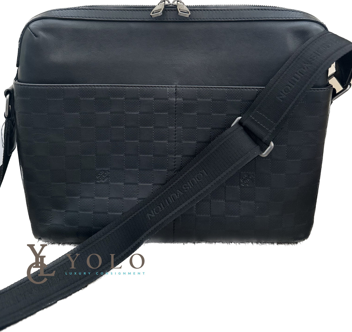 Louis Vuitton Meteor Brown Damier Infini Calypso MM Bag – The Closet