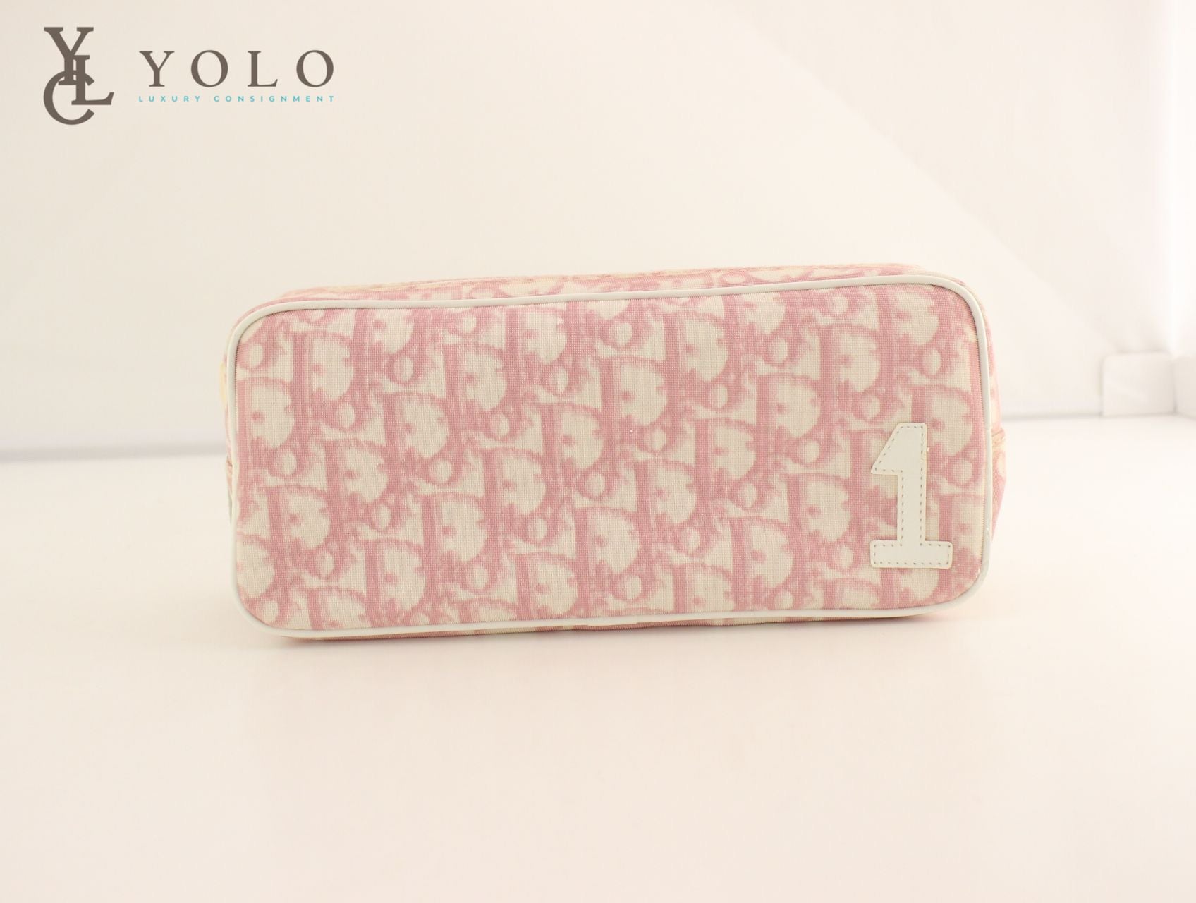 CD Dior Beauty Pink Makeup Cosmetics Bag / Pouch / Clutch / Case