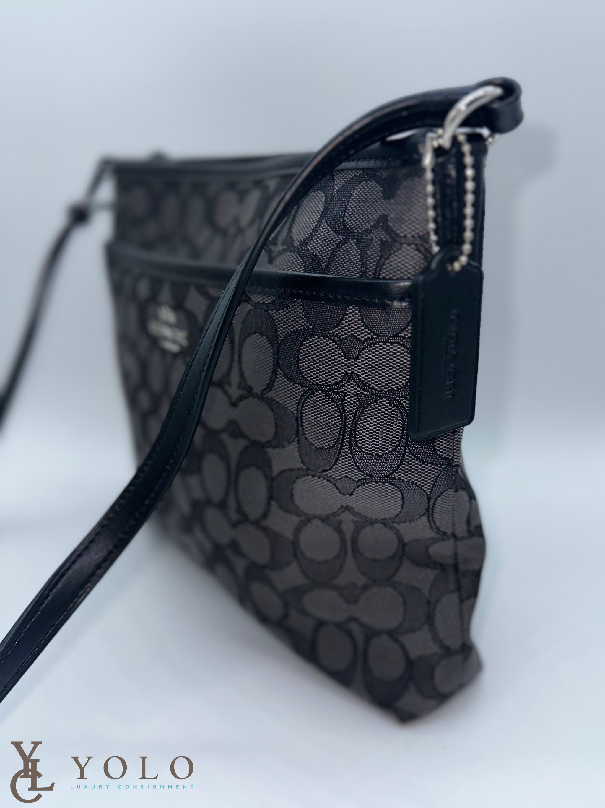 Coach Signature Rowan File Crossbody Bag YOLO Luxury Consignment