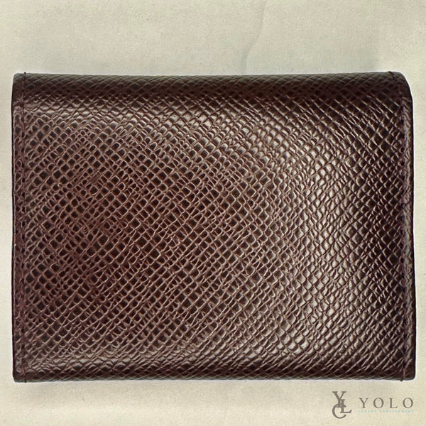 Louis Vuitton Vintage Taiga Leather Cufflink Case