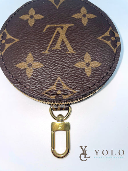 Louis Vuitton Monogram Multi Pochette Round Coin Purse