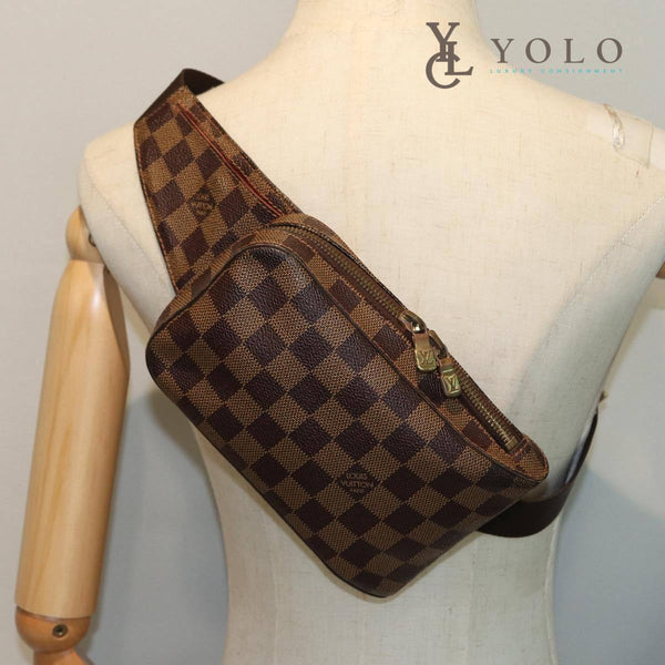 Louis Vuitton Damier Ebene Geronimos Waist Bag