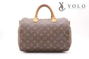 Louis Vuitton Monogram Speedy 30 Bag