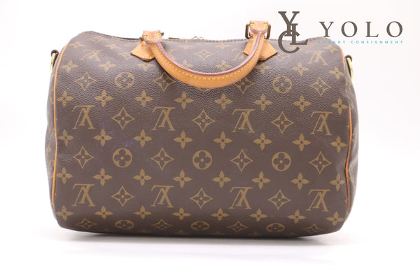 Louis Vuitton Monogram Speedy 30 Bag