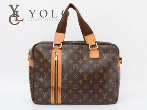 Bosphore leather travel bag Louis Vuitton Brown in Leather - 34653412