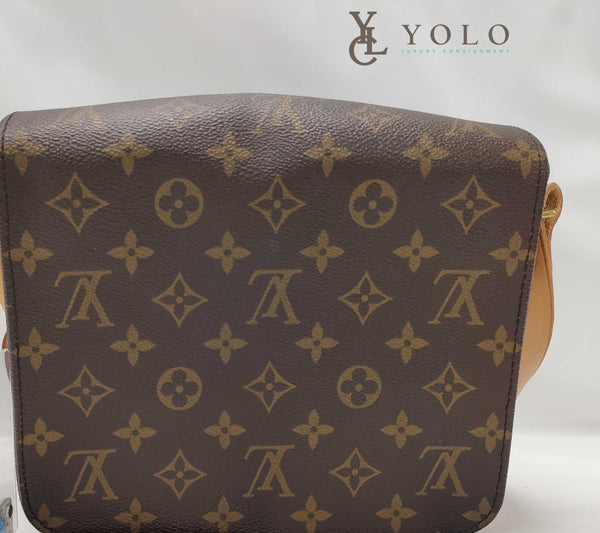 Louis Vuitton Monogram Cartouchiere PM Crossbody Bag