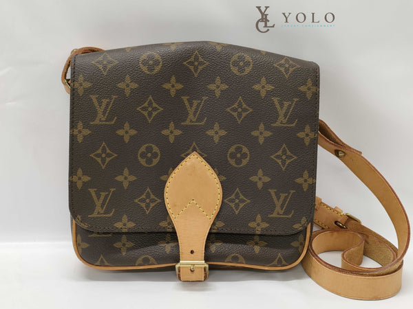 Louis Vuitton Monogram Cartouchiere PM Crossbody Bag