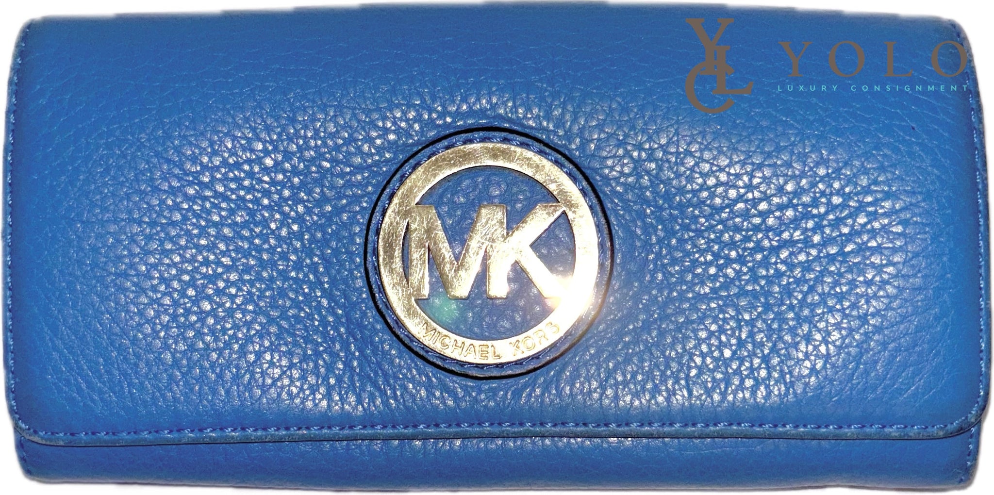 Michael Kors Leather Fulton Continental Wallet