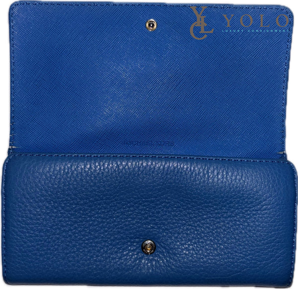 Michael Kors Leather Fulton Continental Wallet