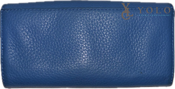 Michael Kors Leather Fulton Continental Wallet