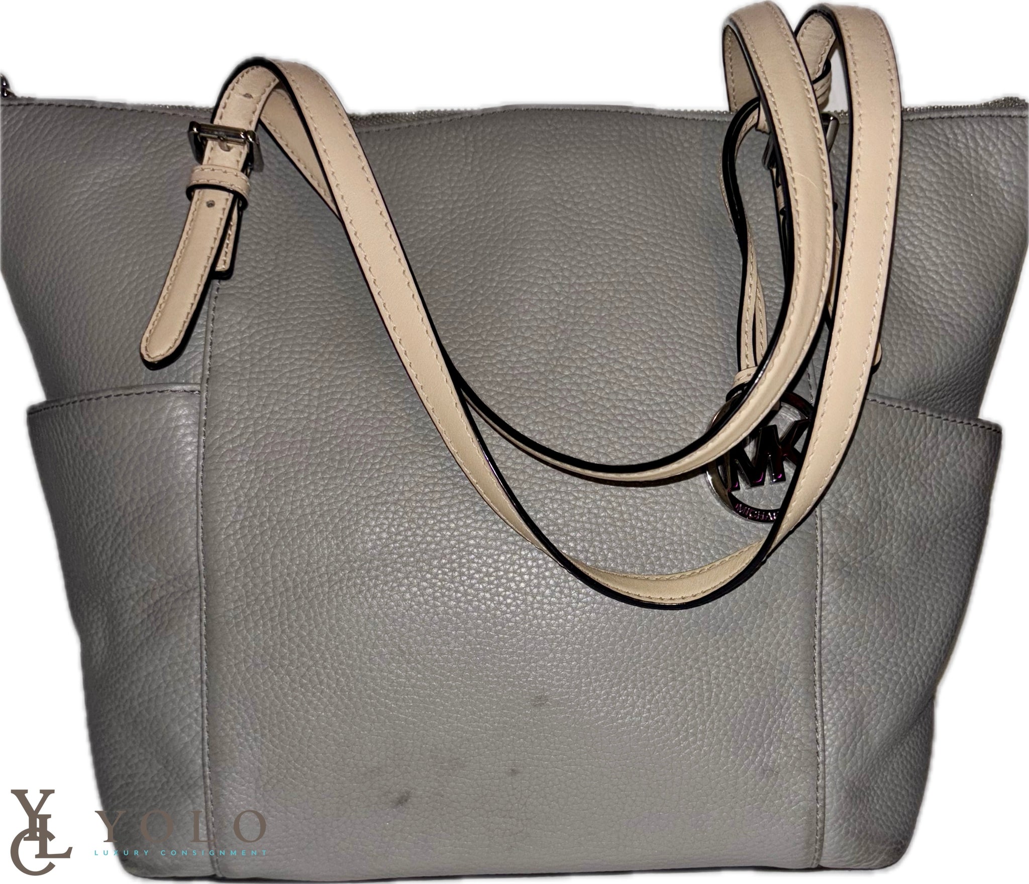 Michael Kors Leather Jet Set Tote