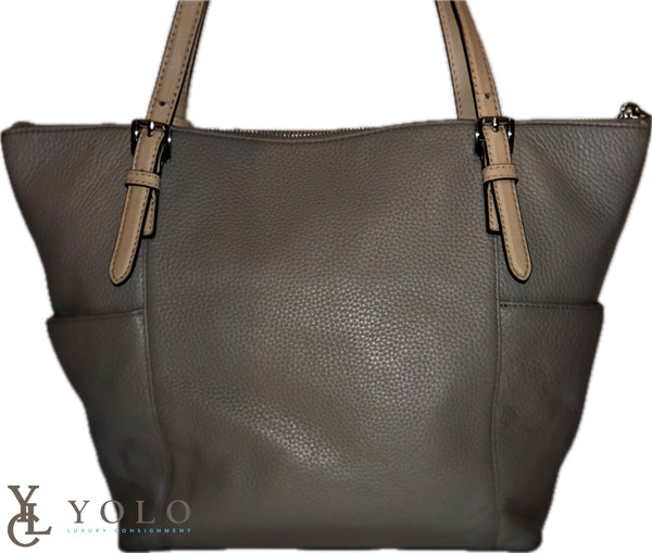 Michael Kors Leather Jet Set Tote