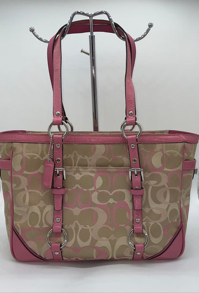 Coach Optic Signature East West Satchel