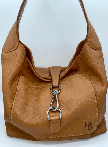 Dooney and Bourke Pebbled Leather Hobo