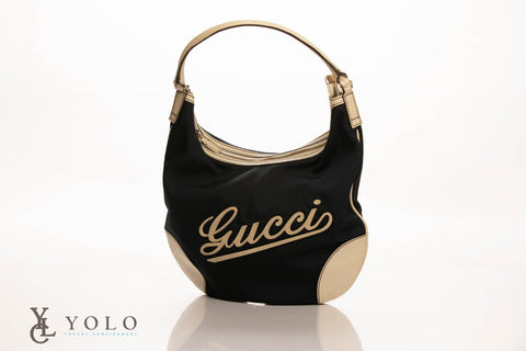 Gucci Signature Logo Boulevard Hobo