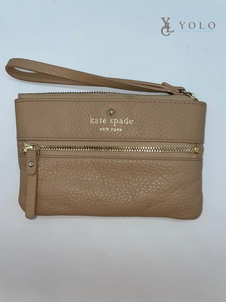 Kate Spade Leather Cobble Hill Wristlet