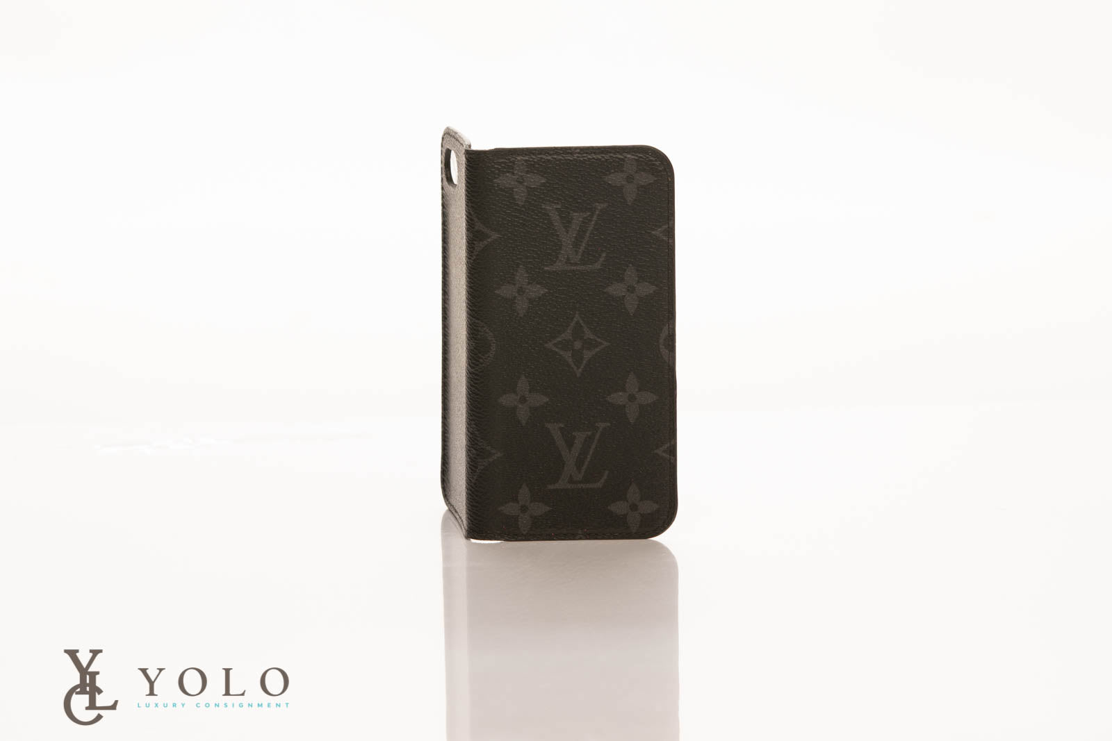 Iphone X Max Folio Monogram Eclipse - Men - Small Leather Goods