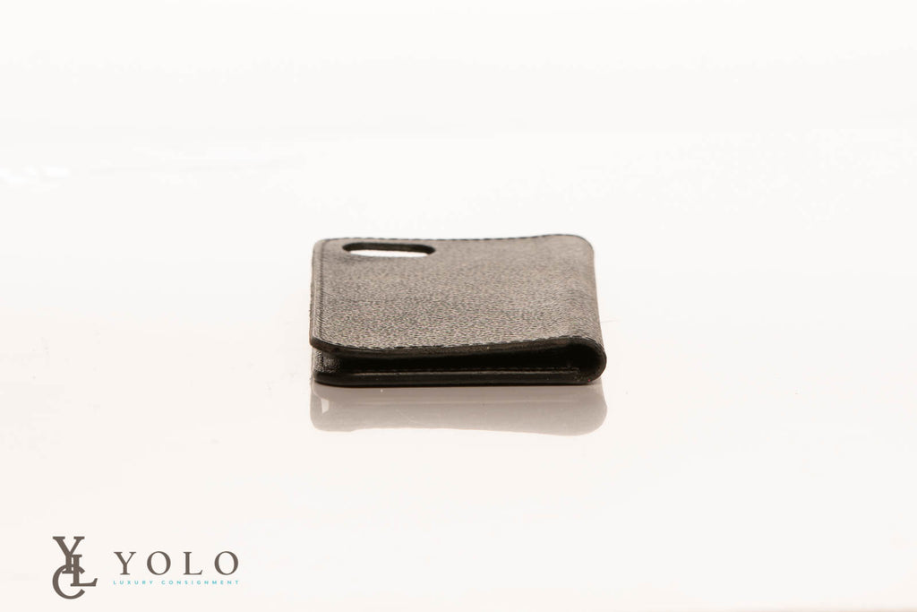 Louis Vuitton Monogram Eclipse iPhone 6 Folio Case - Black Phone