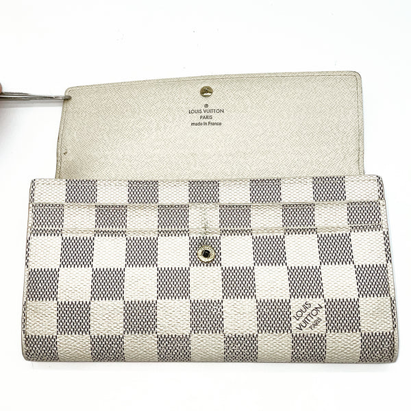 Louis Vuitton Sarah Wallet Damier Azur