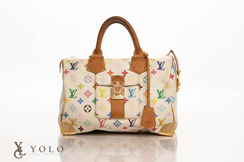 Louis Vuitton Multicolor Monogram Speedy 35