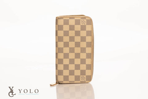 Louis Vuitton Damier Azur Zippy Wallet