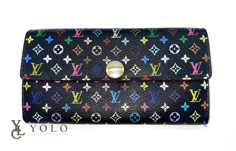 Louis Vuitton Sarah Wallet Multicolor Monogram