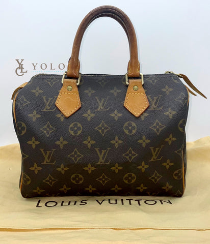 Louis Vuitton Monogram Speedy 25