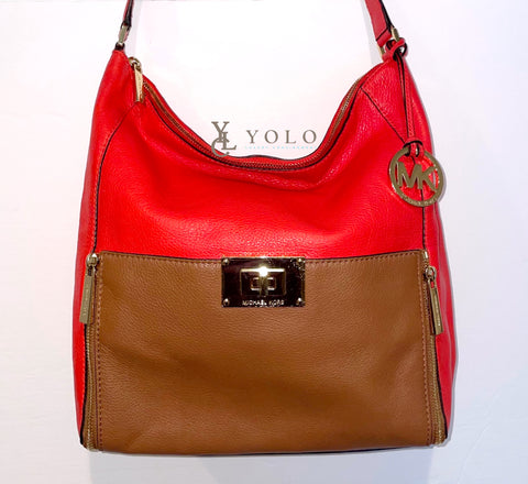 Michael Kors Leather Sloan Large Shoulder Bag