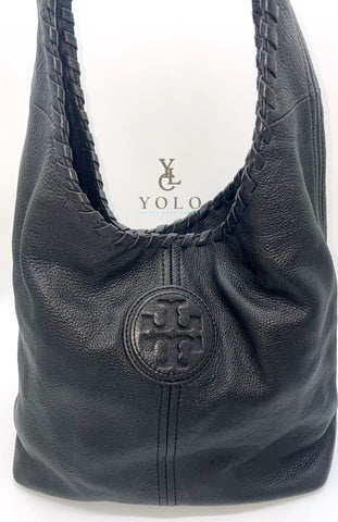 Tory Burch Marion Whipstitched Hobo Bag